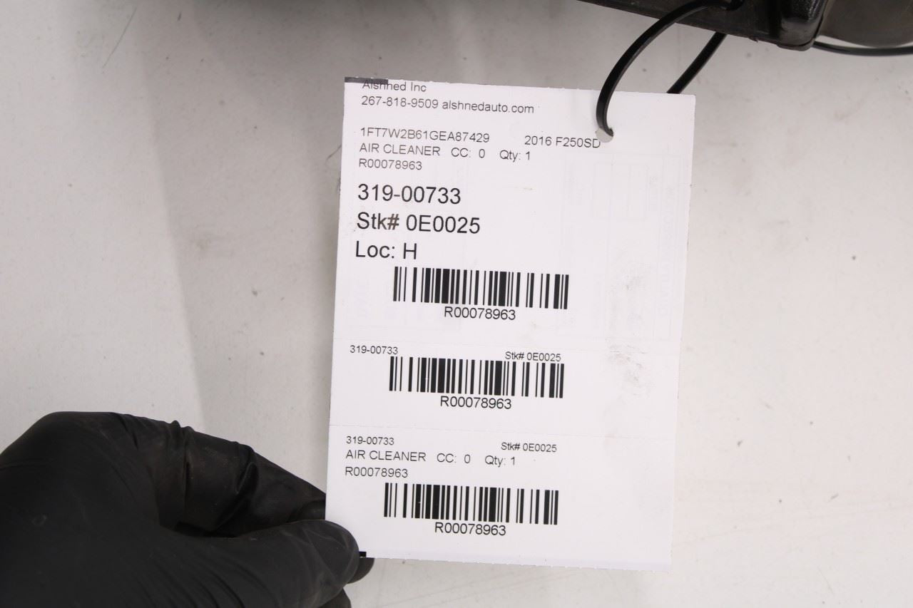 2014-16 Ford F250 Lariat Crew Cab 6.2L Engine Air Intake Tube Hose CC34-9F805-AC - Alshned Auto Parts