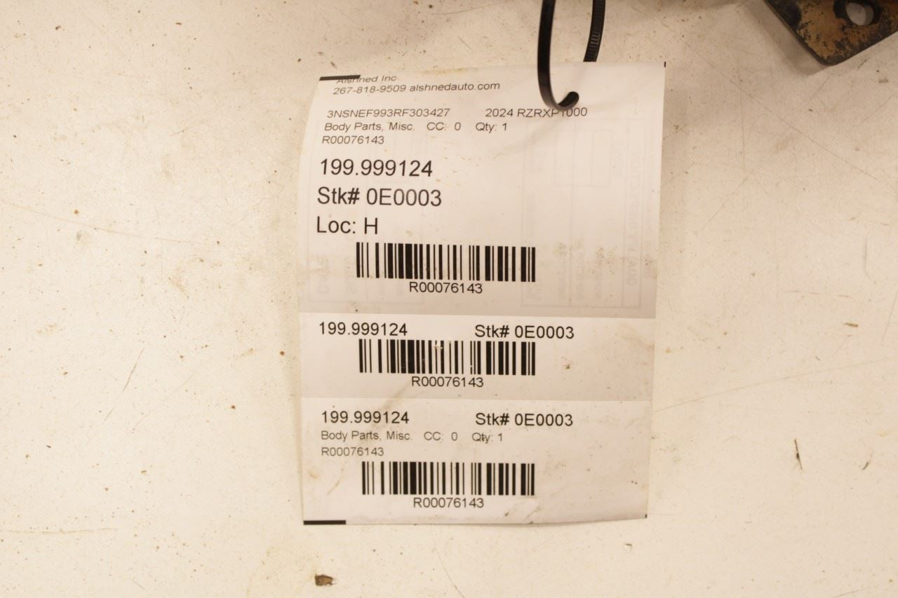 24-25 Polaris RZR XP 1000 Ultimate Rear RH Side Under Seat Close Out Panel Cover - Alshned Auto Parts