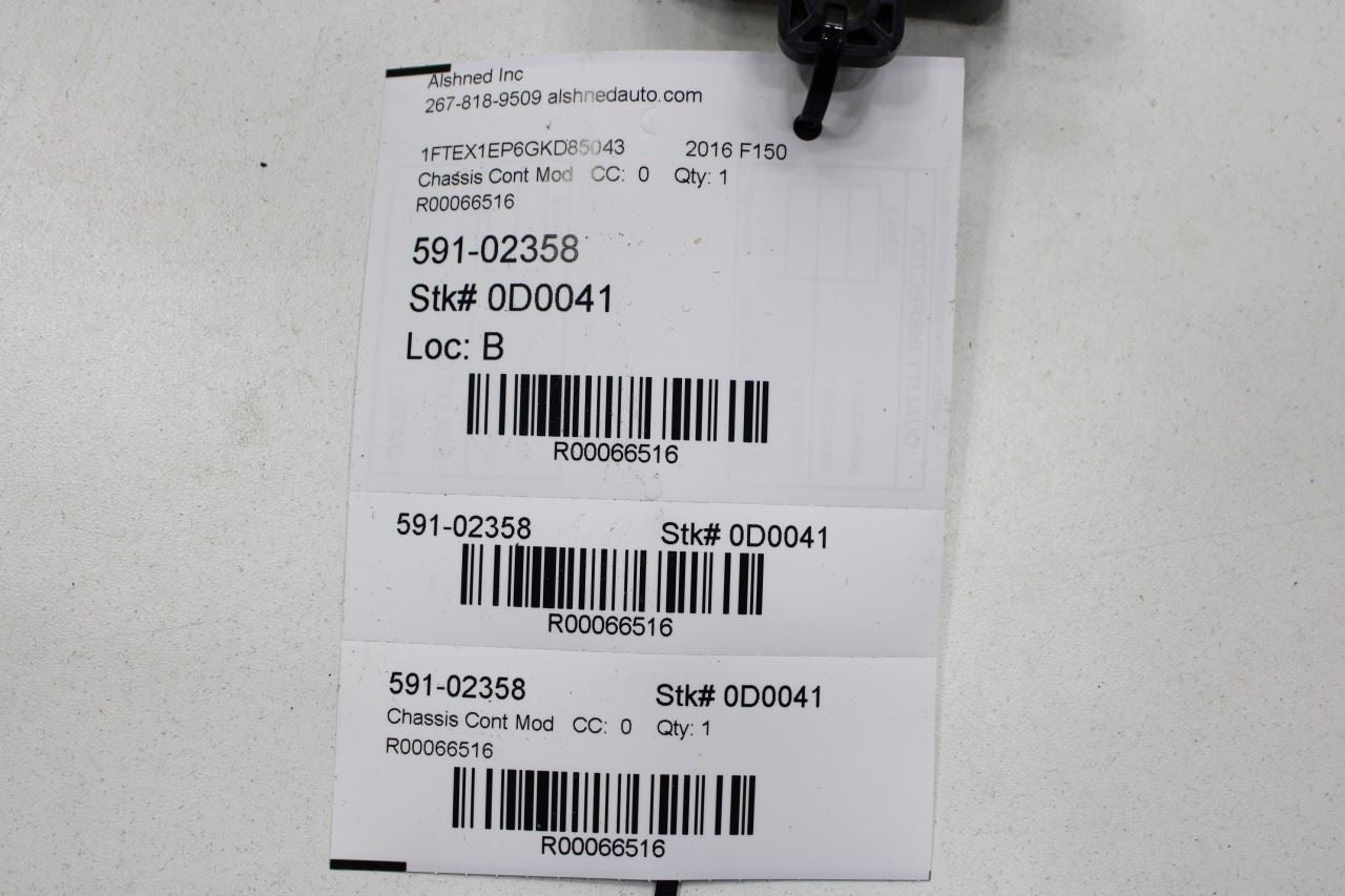 2015-2017 Ford F150 SuperCab Lariat Front Heated Cooled Seat Control Module - Alshned Auto Parts