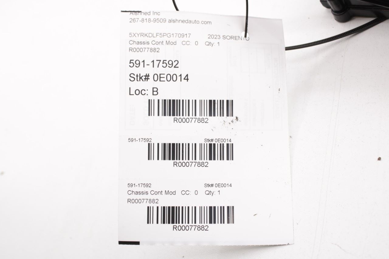 2021-2023 Kia Sorento X-Line SX Prestige 2.5L AWD Transfer Case Control Module - Alshned Auto Parts