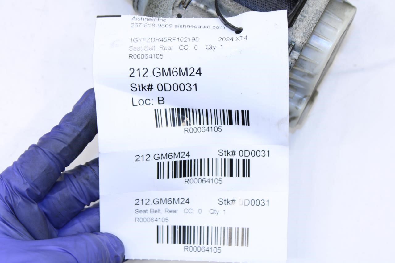 2024-25 Cadillac XT4 Premium Rear Left 2nd Row Seat Belt Retractor 42816734 OEM - Alshned Auto Parts