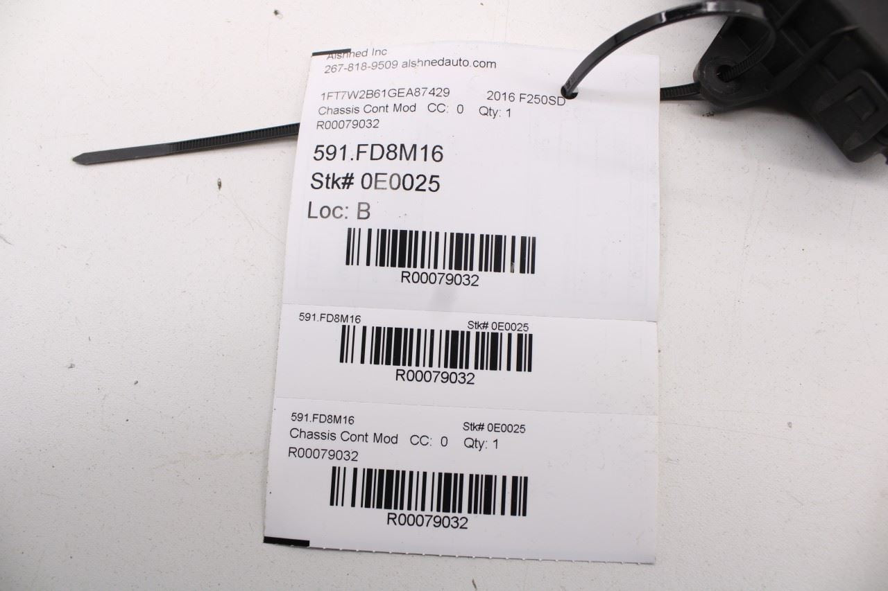 2011-2016 Ford F250 Lariat Front Left Seat Memory Control Module BC3T-14C708-AK11