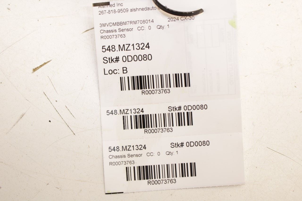 2024-2025 Mazda CX-30 2.5 S Front Cruise Control Radar Distance Sensor Module - Alshned Auto Parts