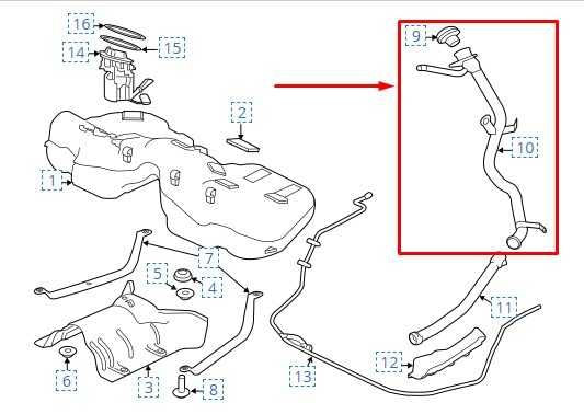 2017-2020 Jaguar XE R-Dynamic S 2L Fuel Filler Neck Tube Pipe T4N13113 OEM - Alshned Auto Parts