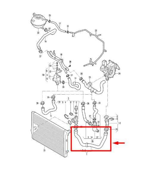 15-18 Volkswagen Jetta Sport 1.8L Engine Radiator Coolant Lower Hose 5C0122051N - Alshned Auto Parts