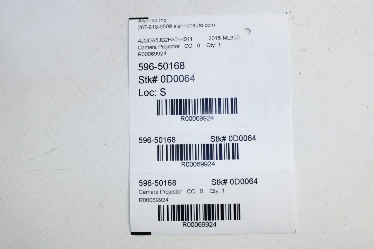 2006-15 Mercedes-Benz ML350 FR Windshield Lane Keep Assist Camera 000-905-73-02 - Alshned Auto Parts