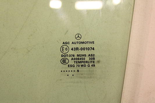 2012-2015 Mercedes-Benz ML350 Front Left Door Window Glass 166-720-00-20 OEM - Alshned Auto Parts