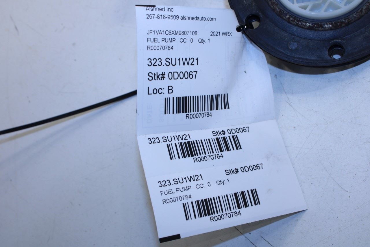 2015-21 Subaru WRX Premium 2.0L Fuel Tank Pump Gauge Level Sensor Sending Unit - Alshned Auto Parts