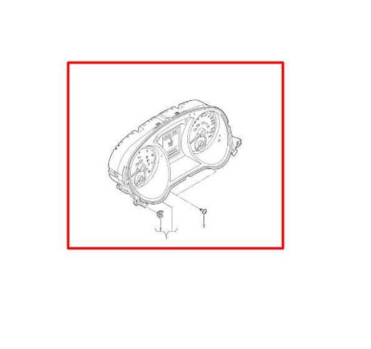 2016 Volkswagen Jetta Speed Gauge Instrument Cluster 121K Mileage 5C6-920-955-A - Alshned Auto Parts