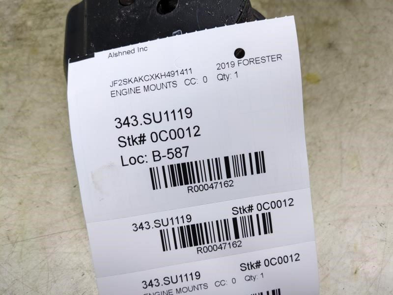 2014-2019 Subaru Forester Engine LH Side Mount Bracket Insulator 41022FJ020 OEM - Alshned Auto Parts