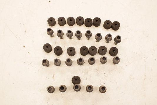 18-25 Volkswagen Atlas S Wheel Lug Nut Bolt Set of 20 w/ Cover Caps WHT-002-438 - Alshned Auto Parts