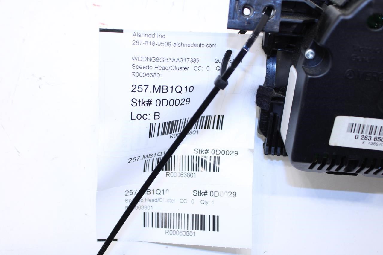 2010-13 Mercedes-Benz S550 Speed Gauge Instrument Cluster 219K Mile 221900090428 - Alshned Auto Parts
