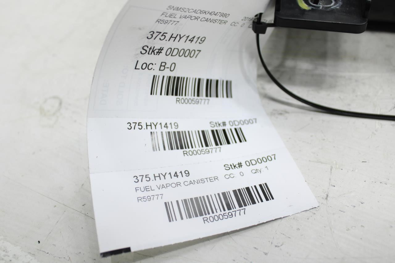 19-21 Hyundai Santa Fe Fuel Vapor Evaporator Emission Canister 31400-S2500 - Alshned Auto Parts