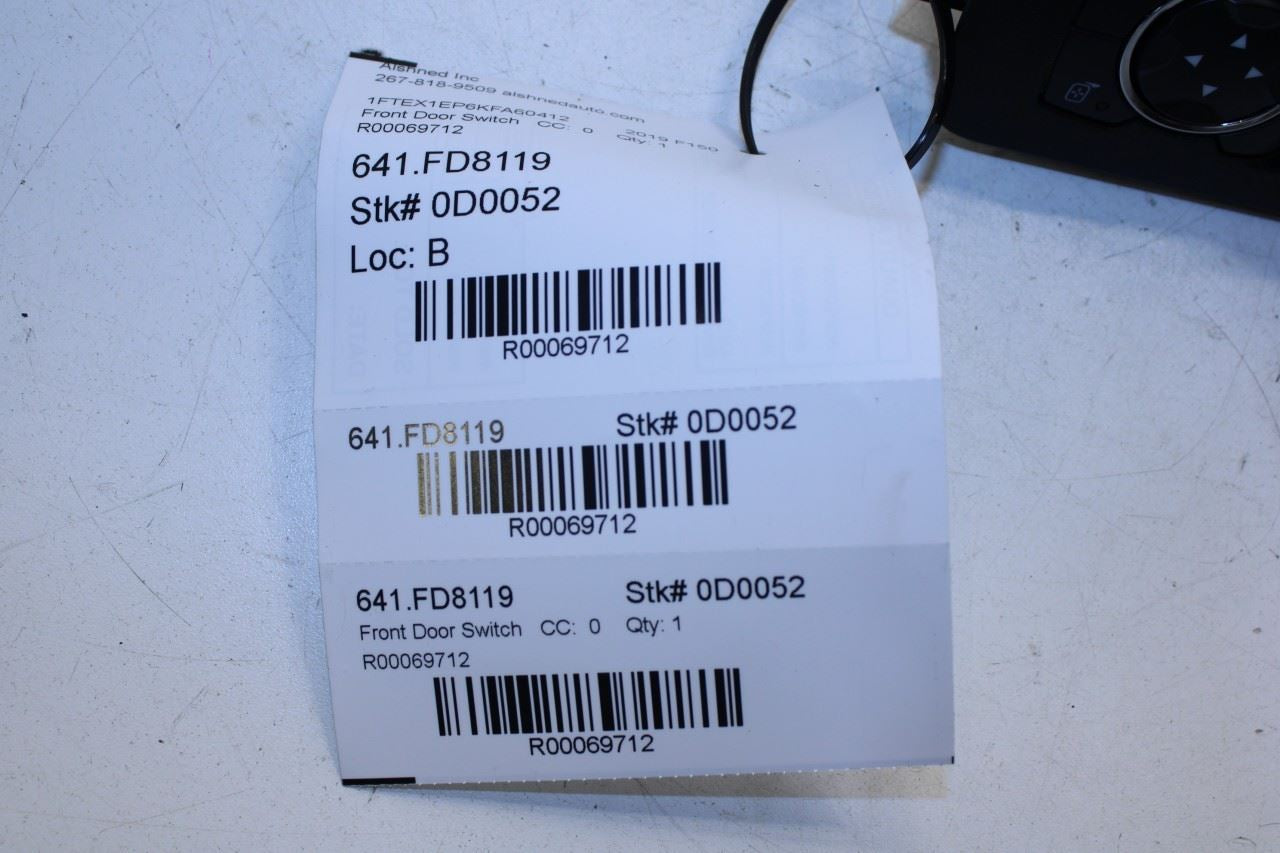 2015-2020 Ford F150 XL Super Cab FR LH Master Power Window Switch FL3T-14B133-BH - Alshned Auto Parts