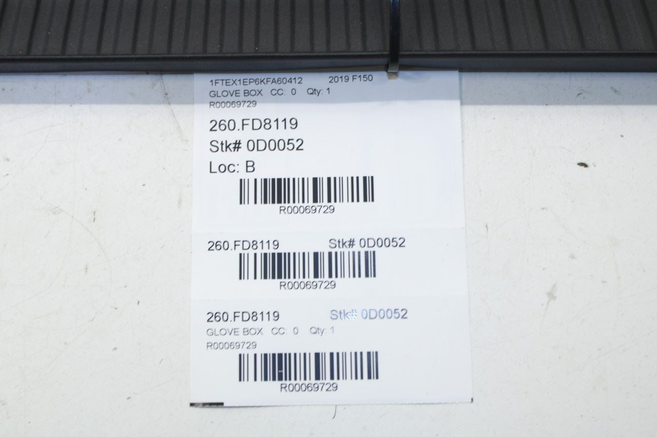 2015-2020 Ford F150 XL Super Cab Dash Instrument Panel Shelf Rubber Mat - Alshned Auto Parts