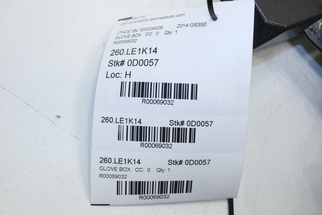 2013-2020 Lexus GS350 Glove Box Storage Compartment 55550-30480 OEM - Alshned Auto Parts