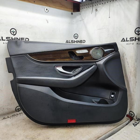 2015-21 Mercedes-Benz C300 Front Left Door Trim Panel 205-720-53-11-64-9H15 OEM - Alshned Auto Parts
