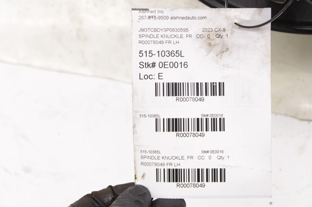 2019-2023 Mazda CX-9 Grand Touring Front Left Driver Side Spindle Knuckle Hub - Alshned Auto Parts