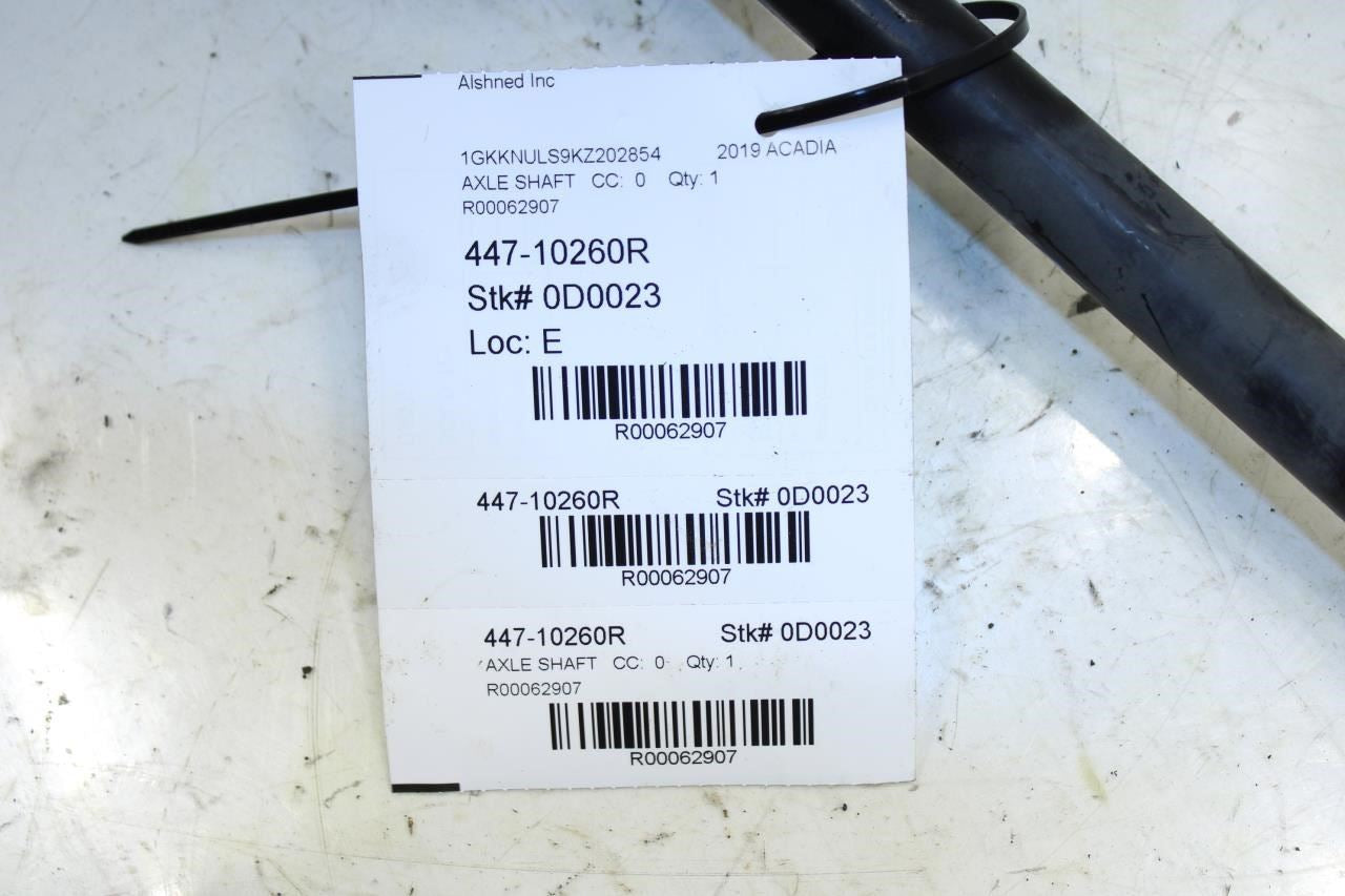 2017-23 GMC Acadia SLT-1 AWD Rear Right Passenger Side Axle Drive Shaft 85150636 - Alshned Auto Parts