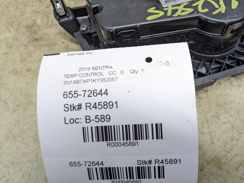 2015-2019 Nissan Sentra AC Heater Temperature Climate Control 27500-4AT4A OEM - Alshned Auto Parts