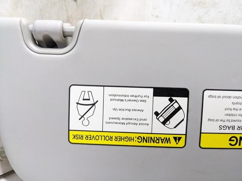 2014-2018 Kia Soul Front Left Side Sun Visor w/ Mirror 85210-B2240BF3 OEM - Alshned Auto Parts