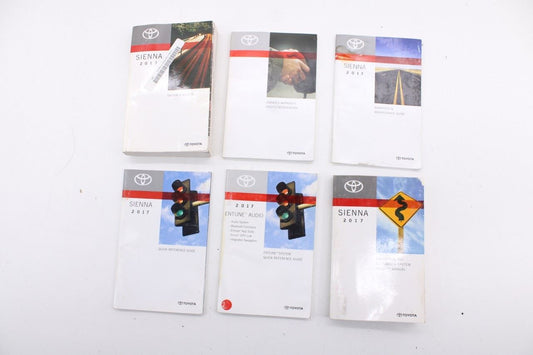 2017 Toyota Sienna LE Owners Manual Set 01999-08007 OEM - Alshned Auto Parts
