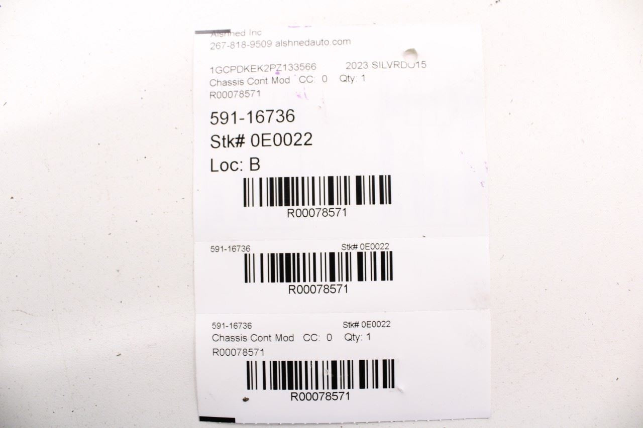 22-25 Chevrolet Silverado LT-L 2.7L Transmission Control Module TCM 24056863 OEM - Alshned Auto Parts