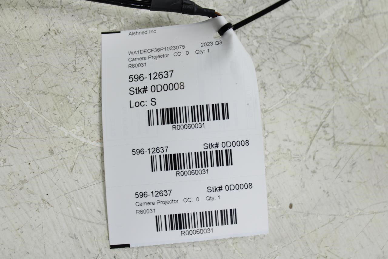 19-24 Audi Q3 S Line Liftgate Release Handle Switch w/ Camera 81A-827-566-A OEM - Alshned Auto Parts