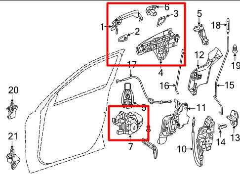 12-15 Mercedes-Benz ML350 3.5L Front Door Driver LH Side Exterior Handle *ReaD* - Alshned Auto Parts