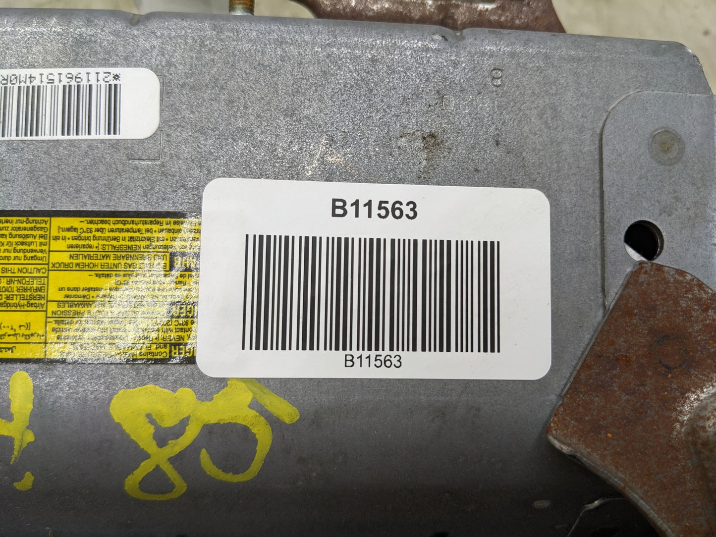 2013-2018 Toyota Avalon Left Knee Air Bag Inflator Module Black 73900-06021-C0 OEM - Alshned Auto Parts