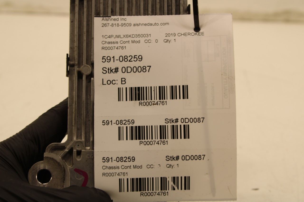 2016-2019 Jeep Cherokee Latitude 3.2L Transmission Control Module 68249614AA OEM - Alshned Auto Parts