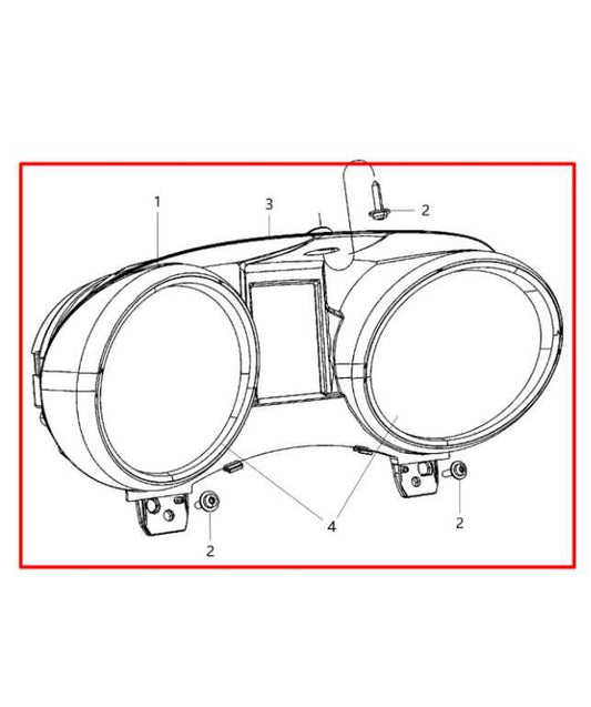 2018 Jeep Grand Cherokee Limited 3.6L Speed Gauge Instrument Cluster 73K Mileage - Alshned Auto Parts