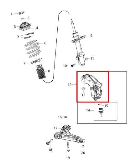 2019-2022 Jeep Cherokee Latitude Front Left Side Spindle Knuckle Hub 68305297AB - Alshned Auto Parts