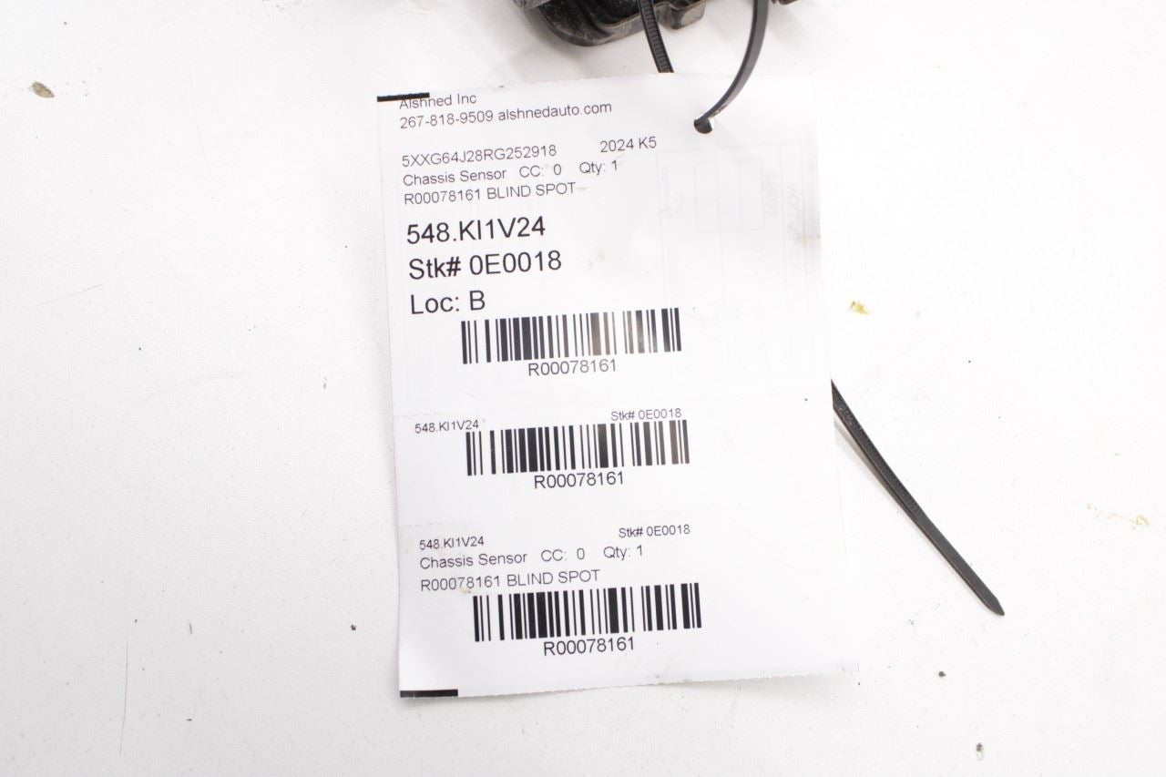 2024 Kia K5 GT-Line Rear Left Blind Spot Detection Radar Sensor Module OEM - Alshned Auto Parts