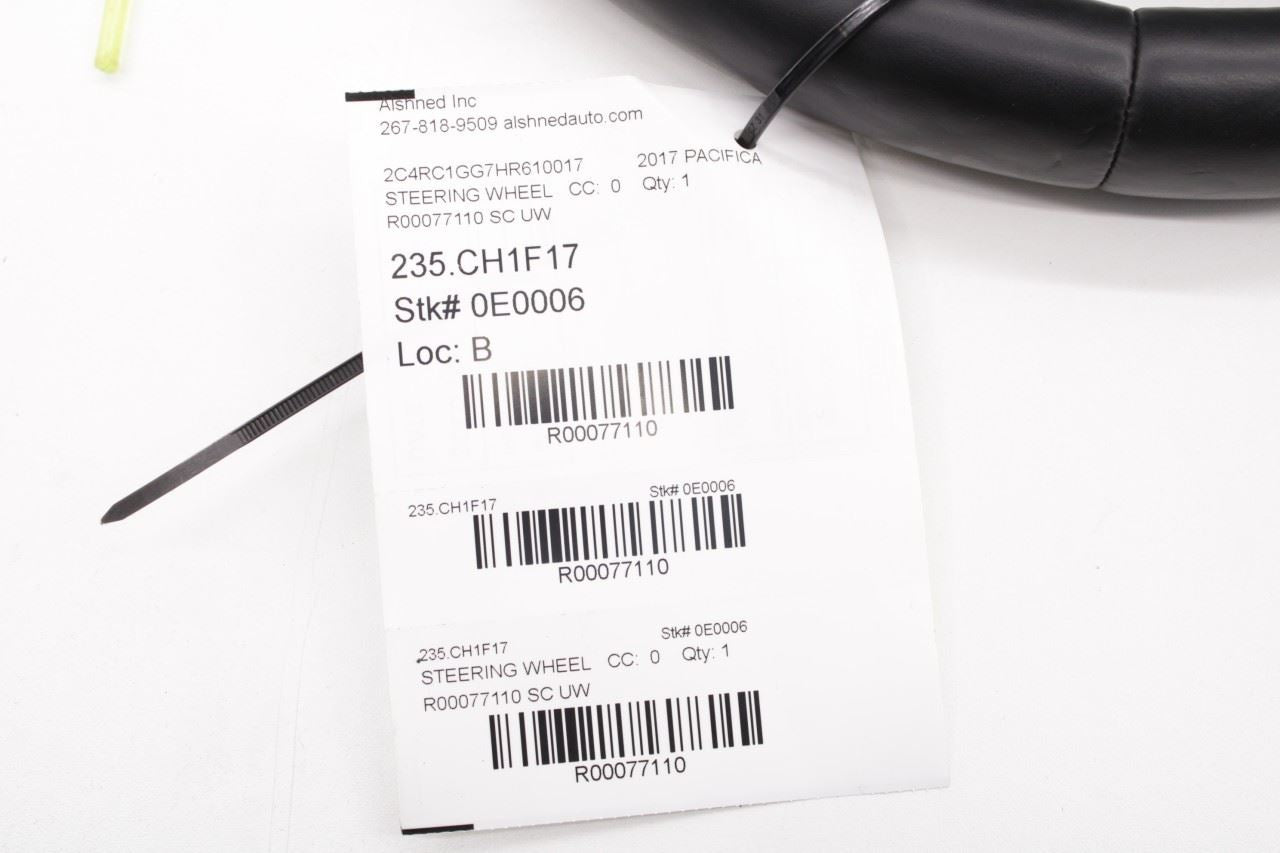 2017-21 Chrysler Pacifica Limited 3.6L Steering Wheel Leather w/ Control Buttons - Alshned Auto Parts