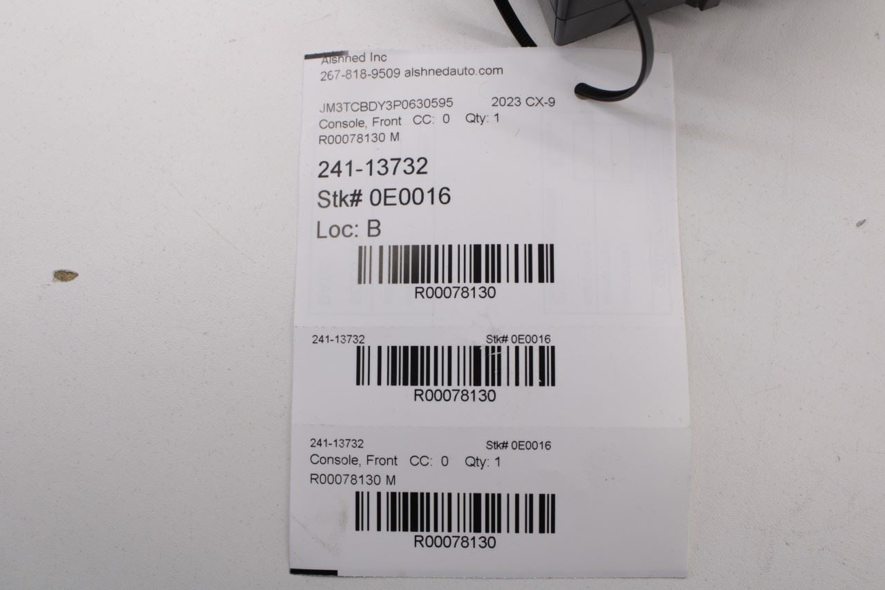 21-23 Mazda CX-9 Grand Touring Center Console Audio Media Control Switch *ReaD* - Alshned Auto Parts