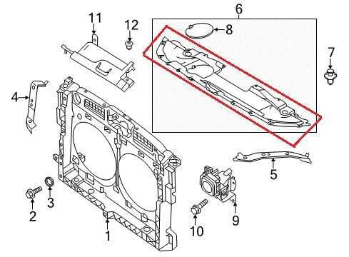2014-20 Infiniti QX60 Pure Radiator Core Support Cover Sight Shield 62580-3JA0A - Alshned Auto Parts