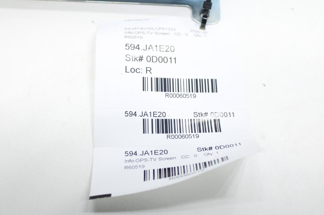 17-2020 Jaguar XE R-Dynamic S Dash Information Display Screen K8D2-19C279-BD OEM - Alshned Auto Parts
