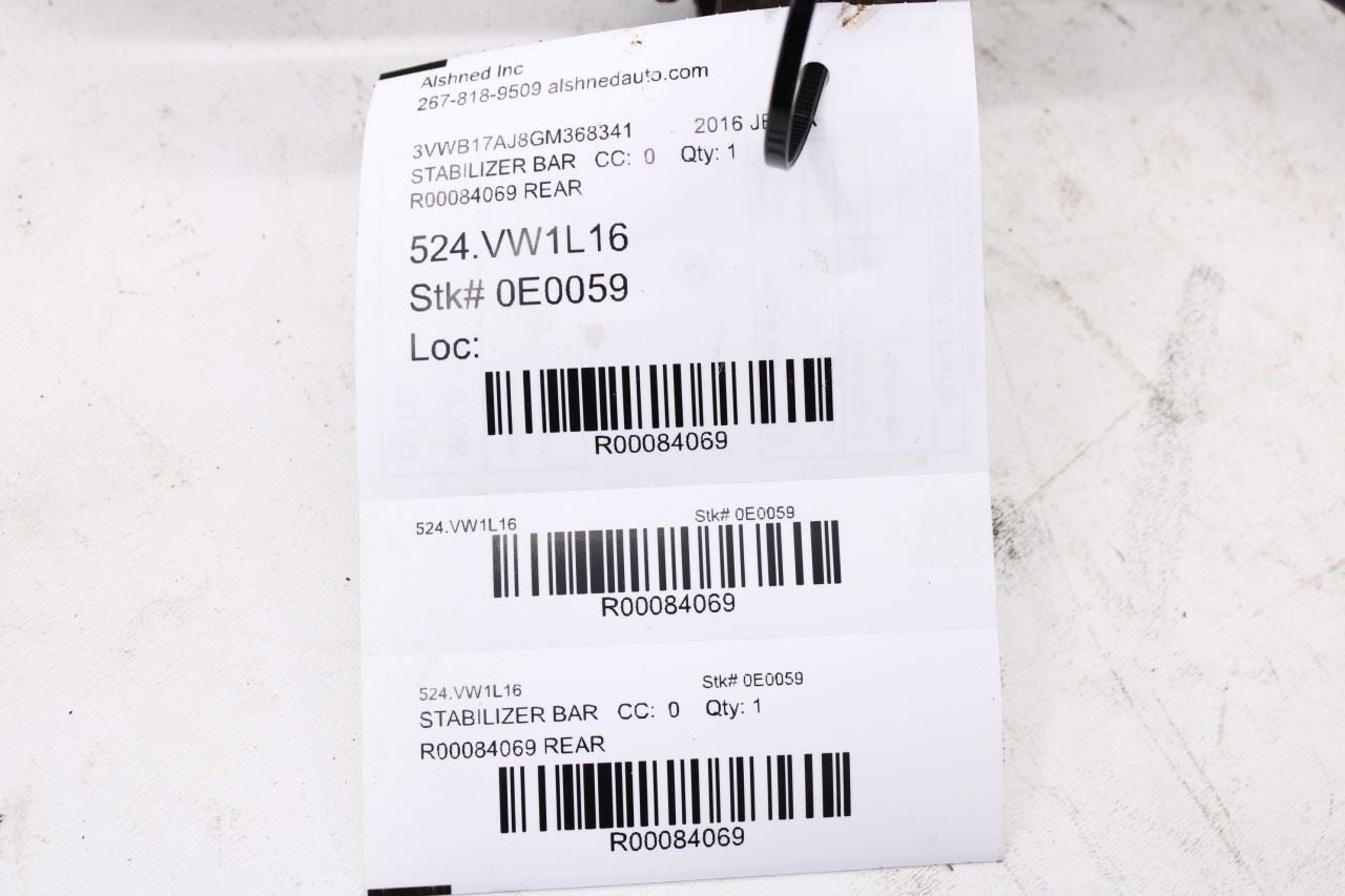 2005-2018 Volkswagen Jetta FWD Rear Stabilizer Sway Anti-Roll Bar 1K0-511-305-CT10