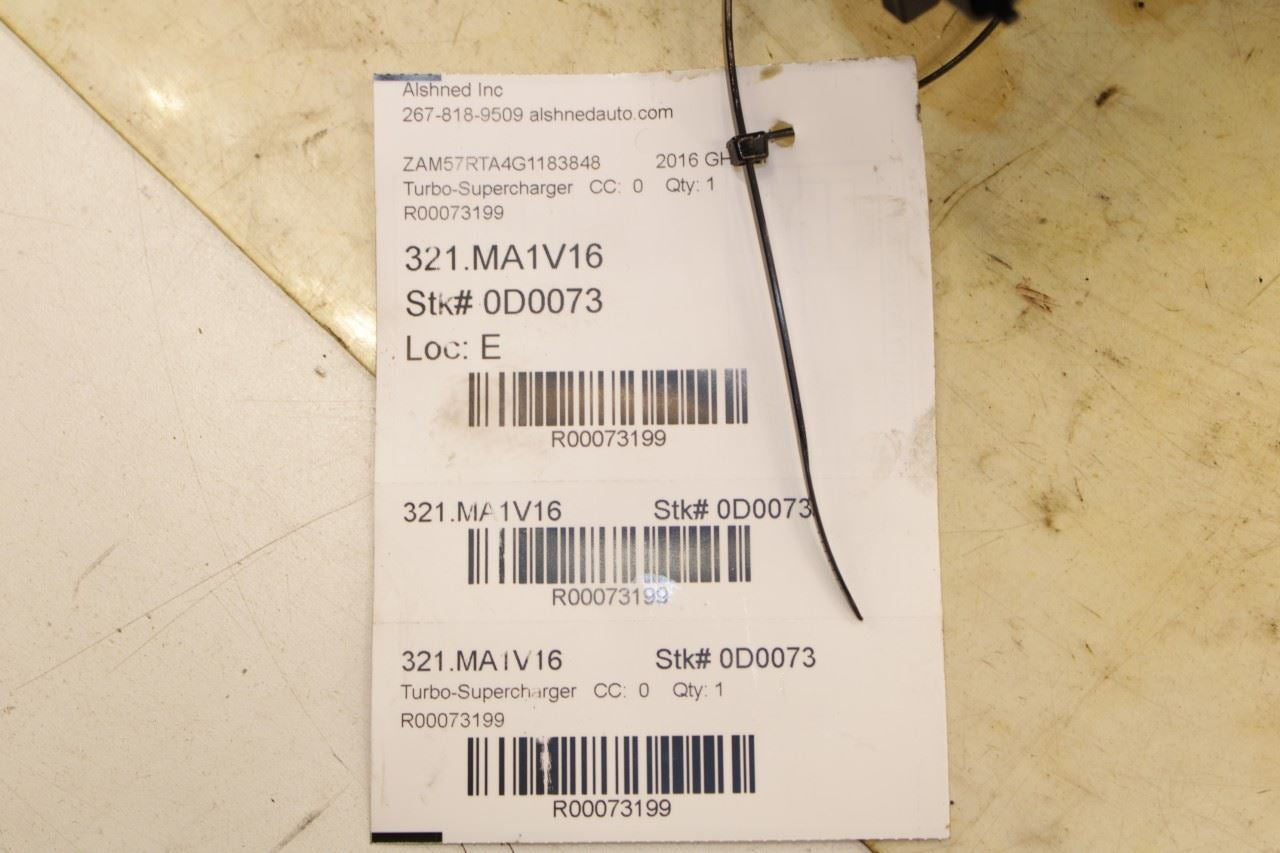 14-20 Maserati Ghibli S Q4 3.0L AWD Right Side Engine Turbocharger Manifold 57K - Alshned Auto Parts