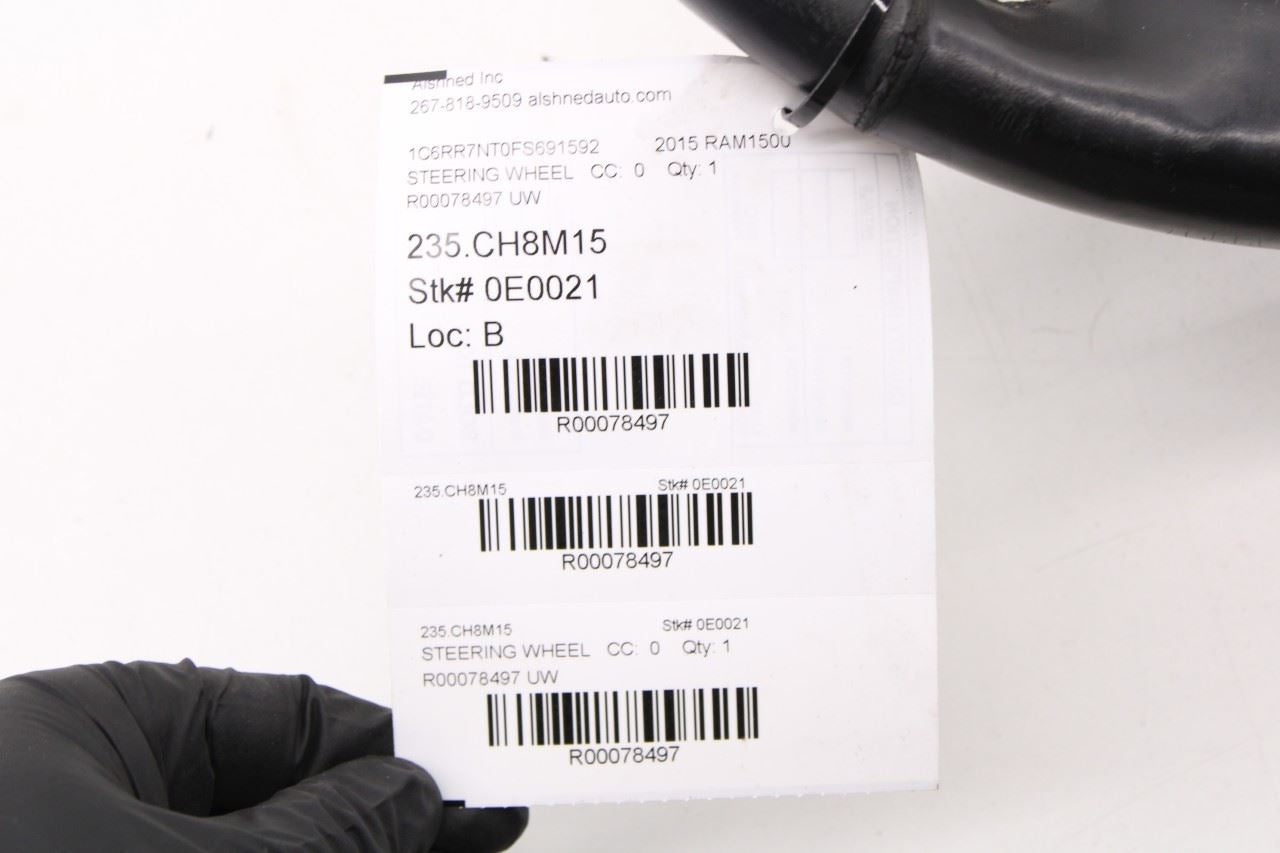 2013-20 Ram 1500 Laramie Crew Cab 5.7L Steering Wheel Leather w/ Control Buttons - Alshned Auto Parts