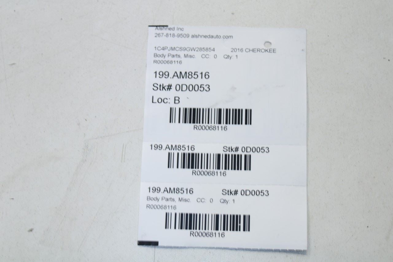 2014-18 Jeep Cherokee 75th Anniversary Roof Headliner Grab Grip Handle Set of 4 - Alshned Auto Parts