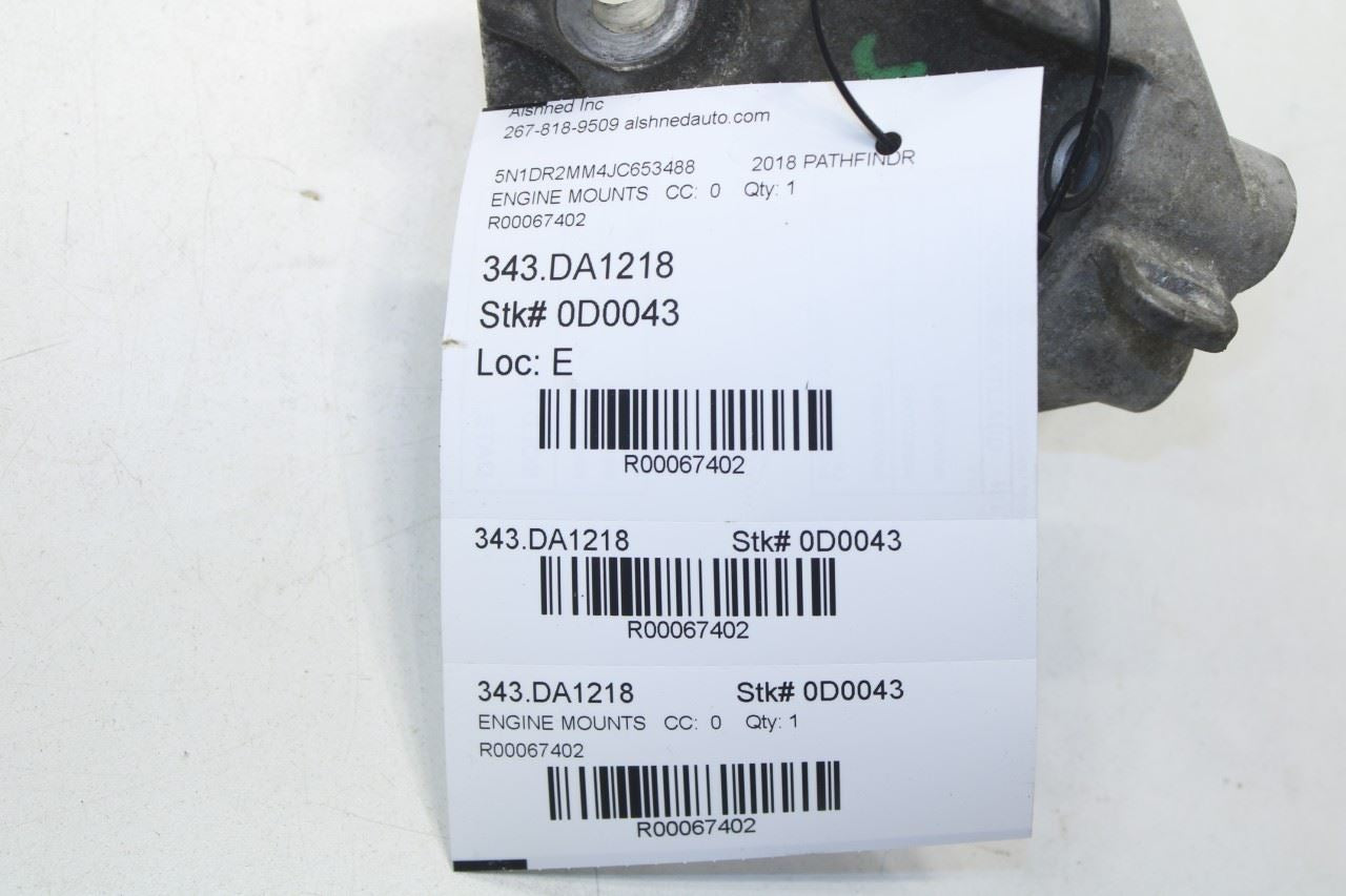 2013-20 Nissan Pathfinder SV 3.5L 4WD Rear Left Engine Mount Bracket 11333-3KA0A - Alshned Auto Parts