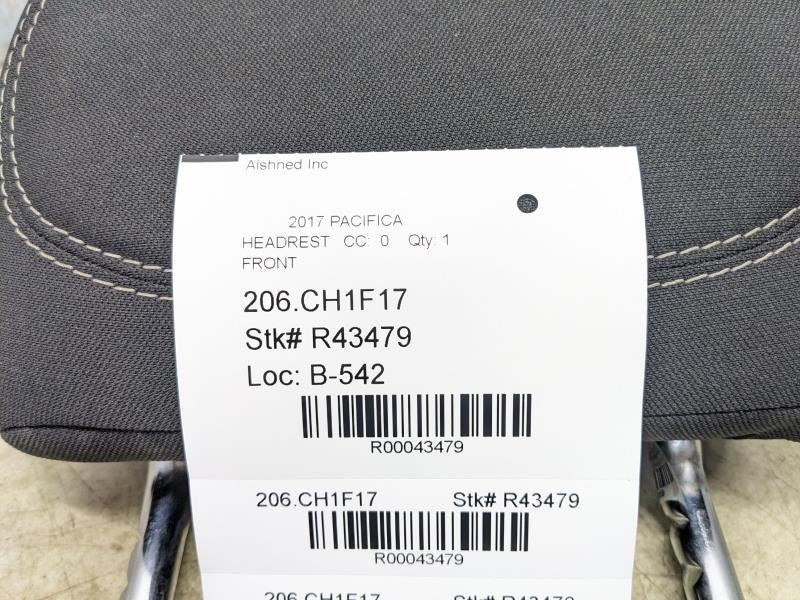 2017-2020 Chrysler Pacifica Front Right/Left Seat Headrest Cloth 5XG241X9AB OEM - Alshned Auto Parts