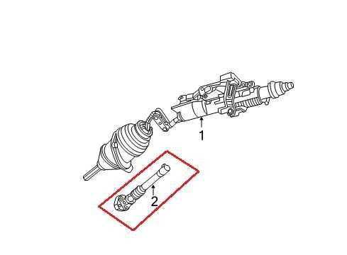 11-23 Dodge Charger GT AWD Steering Column Lower Coupling Joint Shaft 68083595AC - Alshned Auto Parts