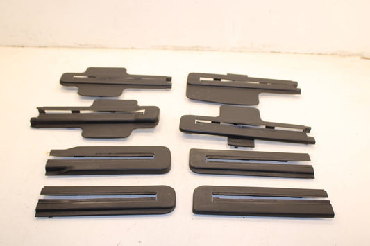 2014-20 Infiniti QX60 Rear Right and Left Side 2nd Row Seat Rail Track Cover Set - Alshned Auto Parts