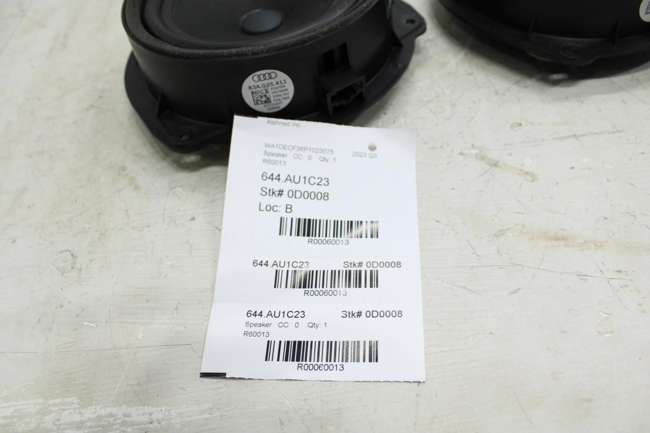 2019-2024 Audi Q3 S Line RR LH & RH Door Woofer Audio Speakers 83A-035-411 - Alshned Auto Parts