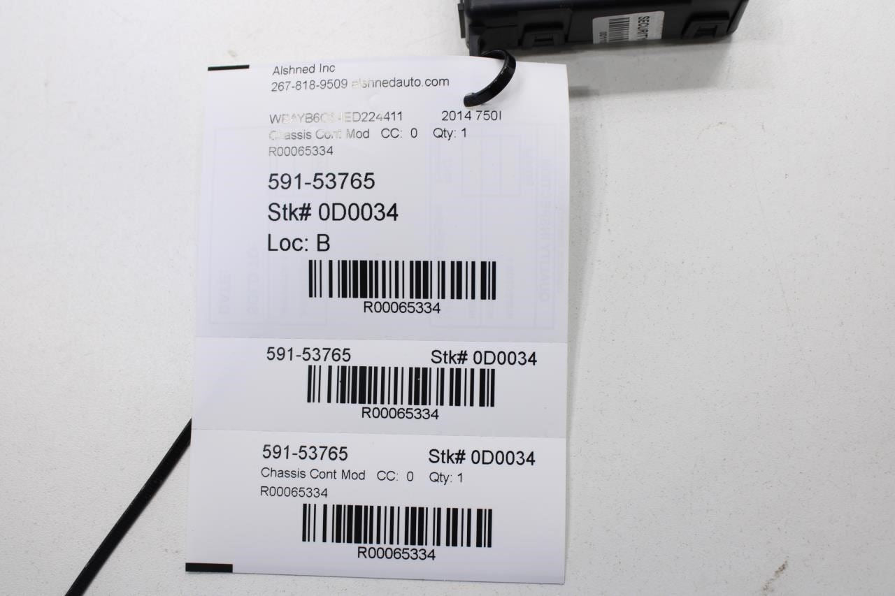 2013-2015 BMW 750I xDrive Central Gateway Control Module 61359321878 OEM - Alshned Auto Parts