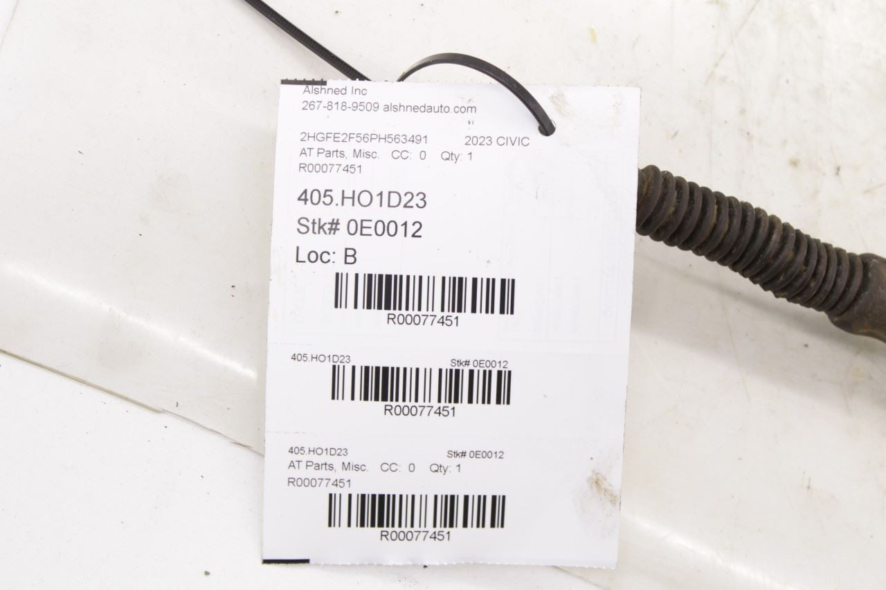 2022-26 Honda Civic Sport Automatic Transmission Gear Shift Lever Control Cable - Alshned Auto Parts