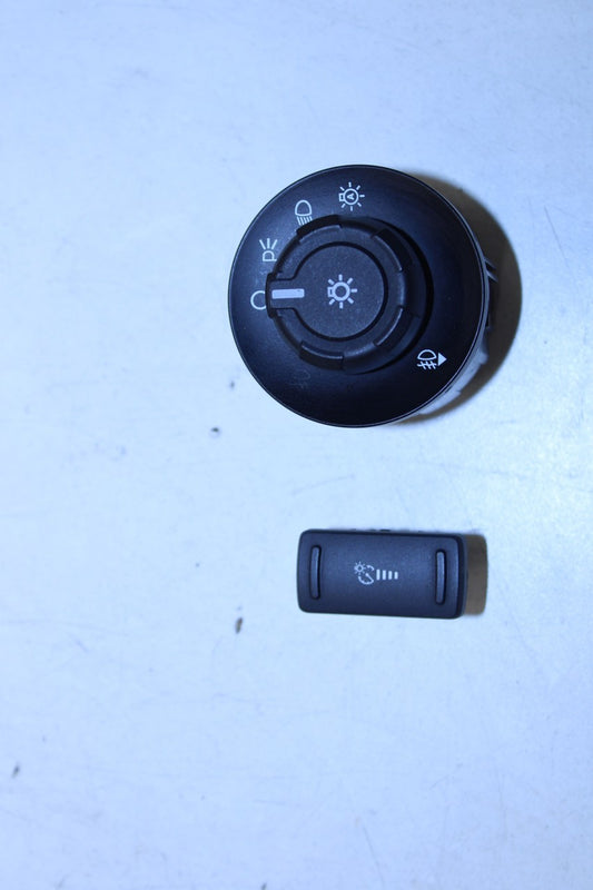 11-16 Ford F250 Lariat Dash Left Headlight and Dimmer Light Control Switches Set - Alshned Auto Parts